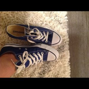 Blue converse
